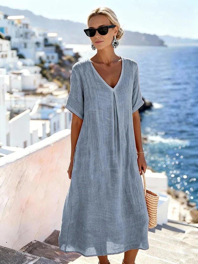 Irene™ | Vestido maxi holgado y fluido