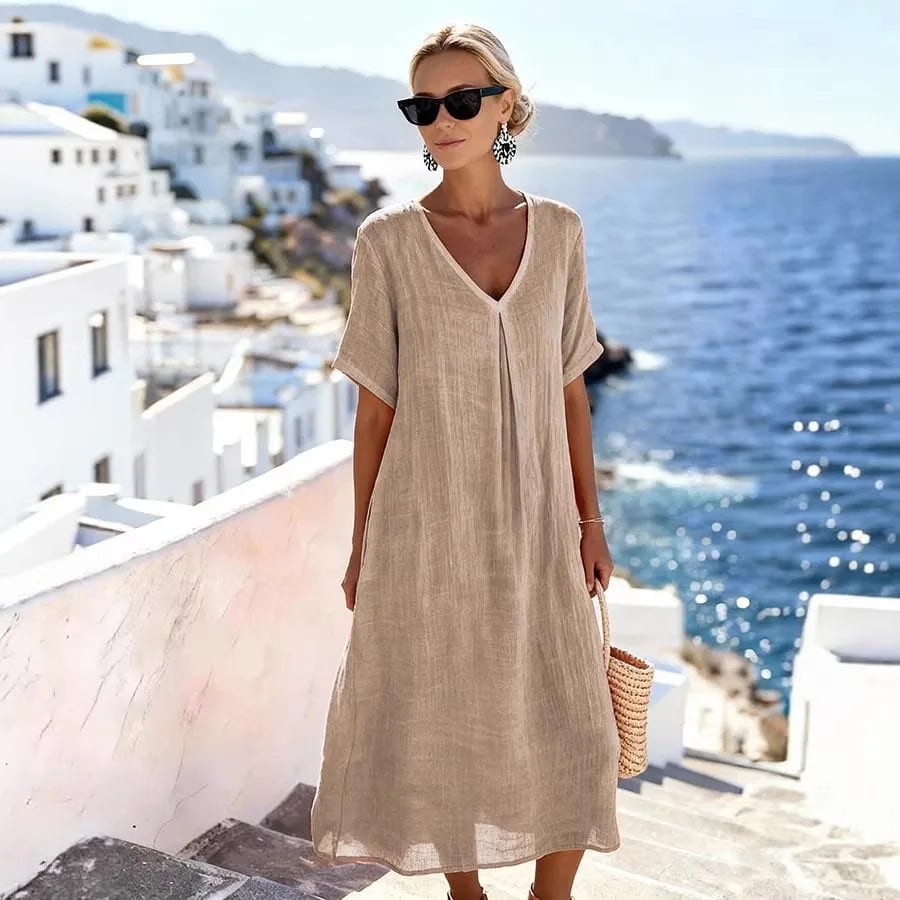 Irene™ | Vestido maxi holgado y fluido