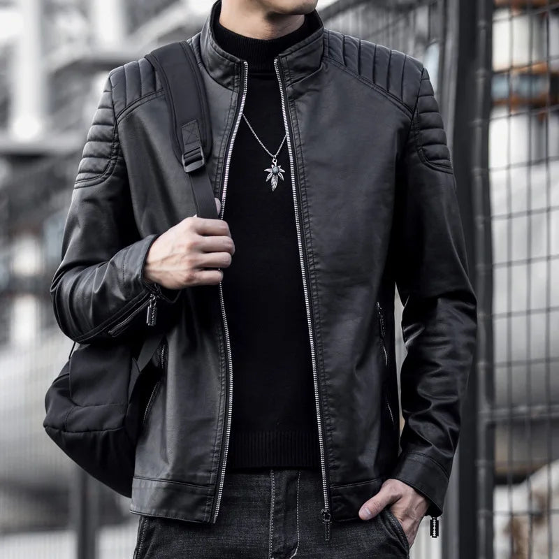 Carlos™ | Chaqueta de Cuero