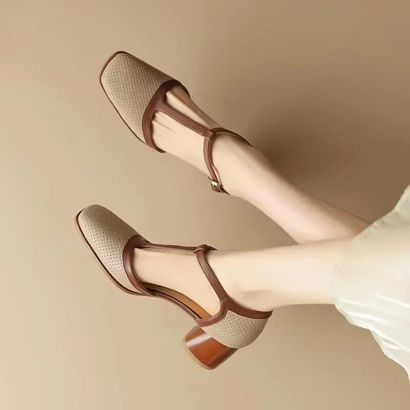 Eva™ | Zapatos ortopédicos con tacón medio