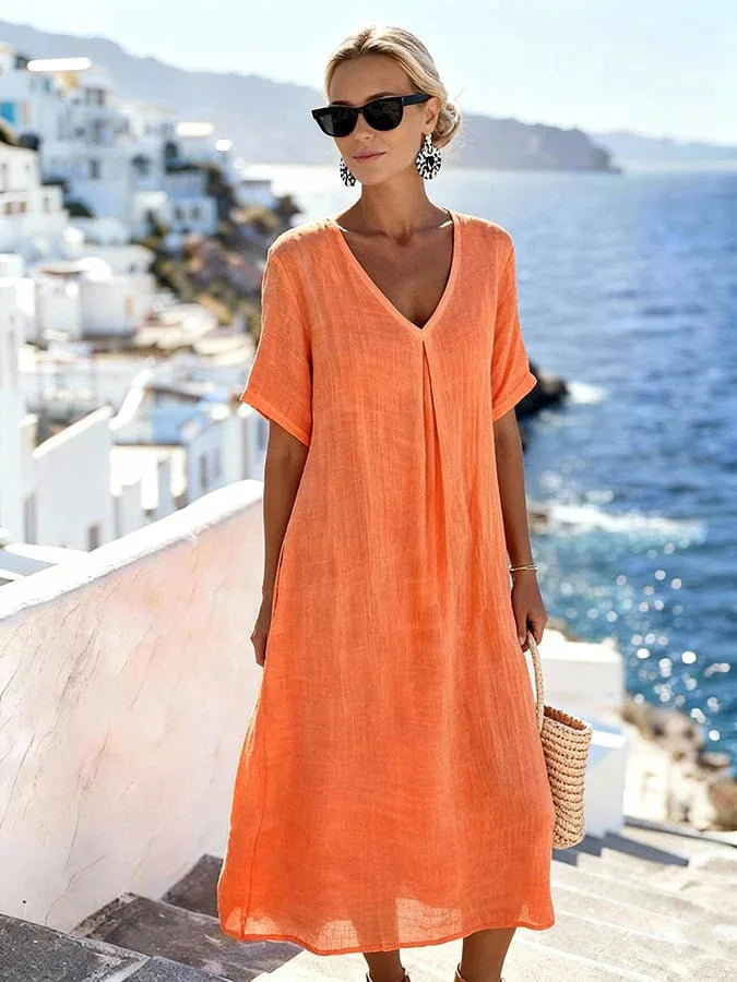 Irene™ | Vestido maxi holgado y fluido