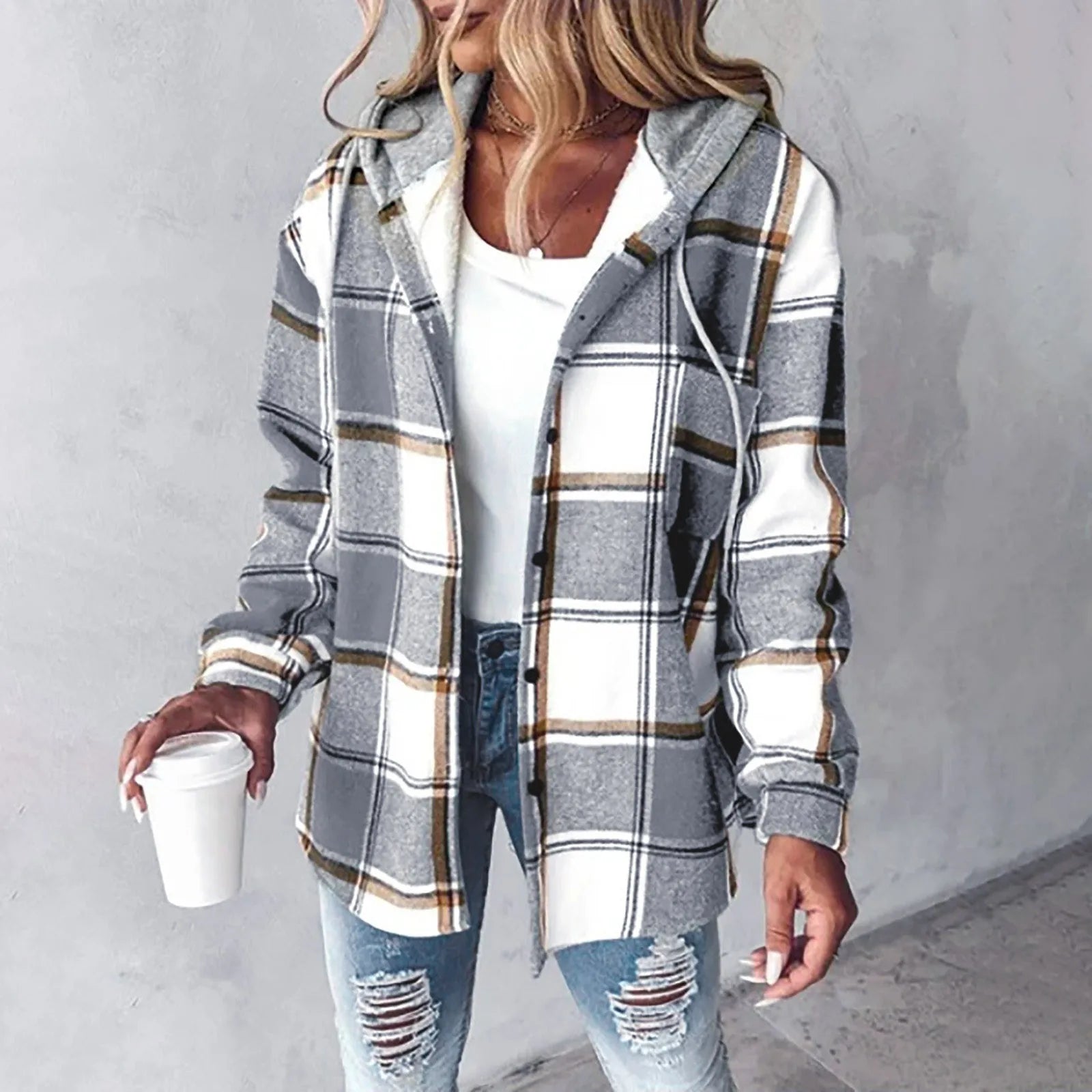 Samira | Chaqueta de Otoño Suave y Cálida