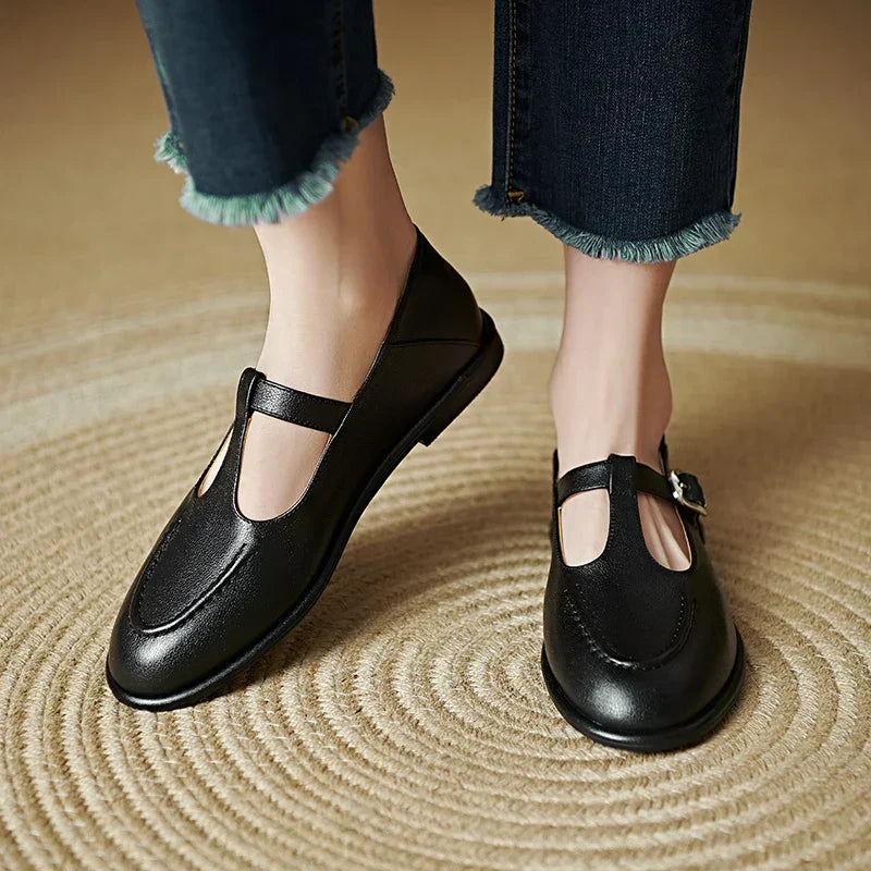 Zapatos de Tacón Bajo Selvana