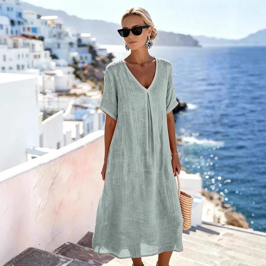 Irene™ | Vestido maxi holgado y fluido