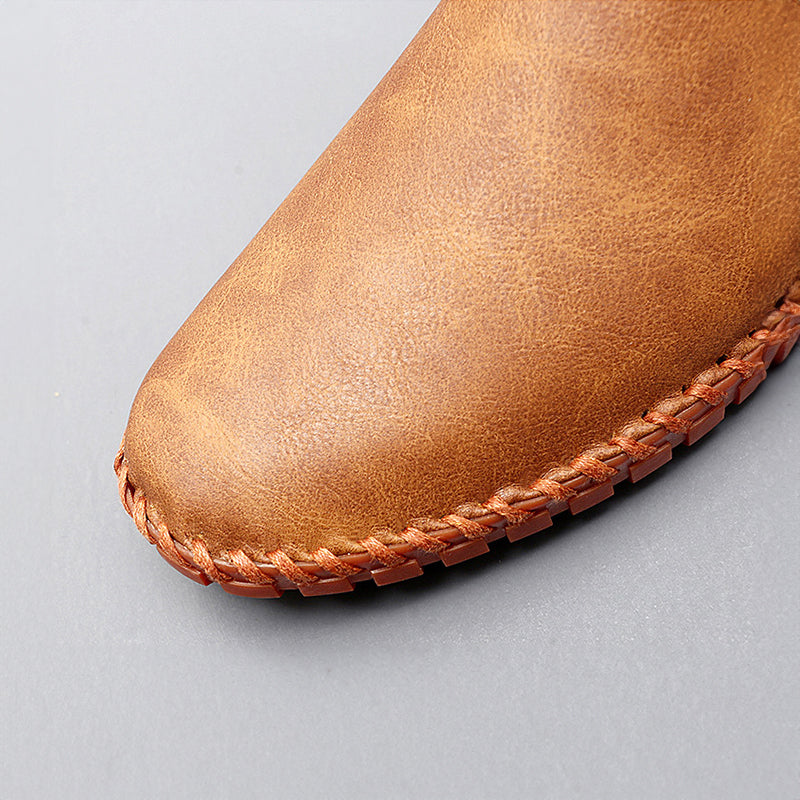 Mocasines de piel Santorini