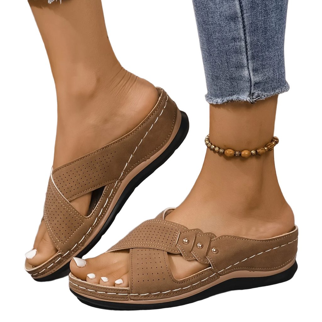 Pascalle | Sandalias ortopédicas con cuña