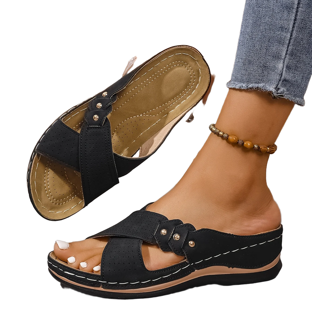 Pascalle | Sandalias ortopédicas con cuña