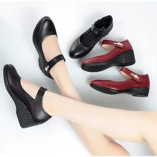 Lydia – Zapatos de Confort Elegantes con Tacón Medio