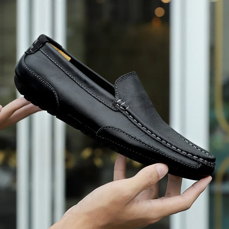 Mocasines de cuero vintage