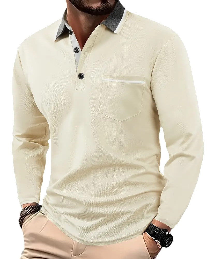 Larsen™ | Polo clásico de manga larga