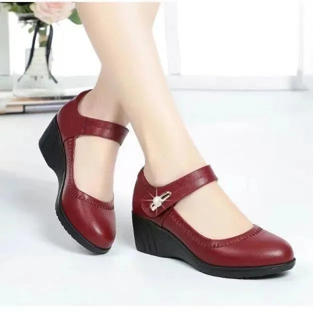 Lydia – Zapatos de Confort Elegantes con Tacón Medio