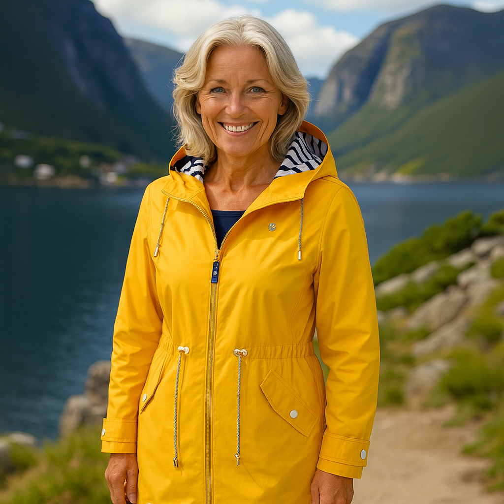 Elvira – Chaqueta elegante e impermeable