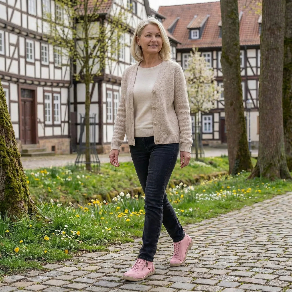 Mila™ | Zapatillas ortopédicas cómodas con cremallera