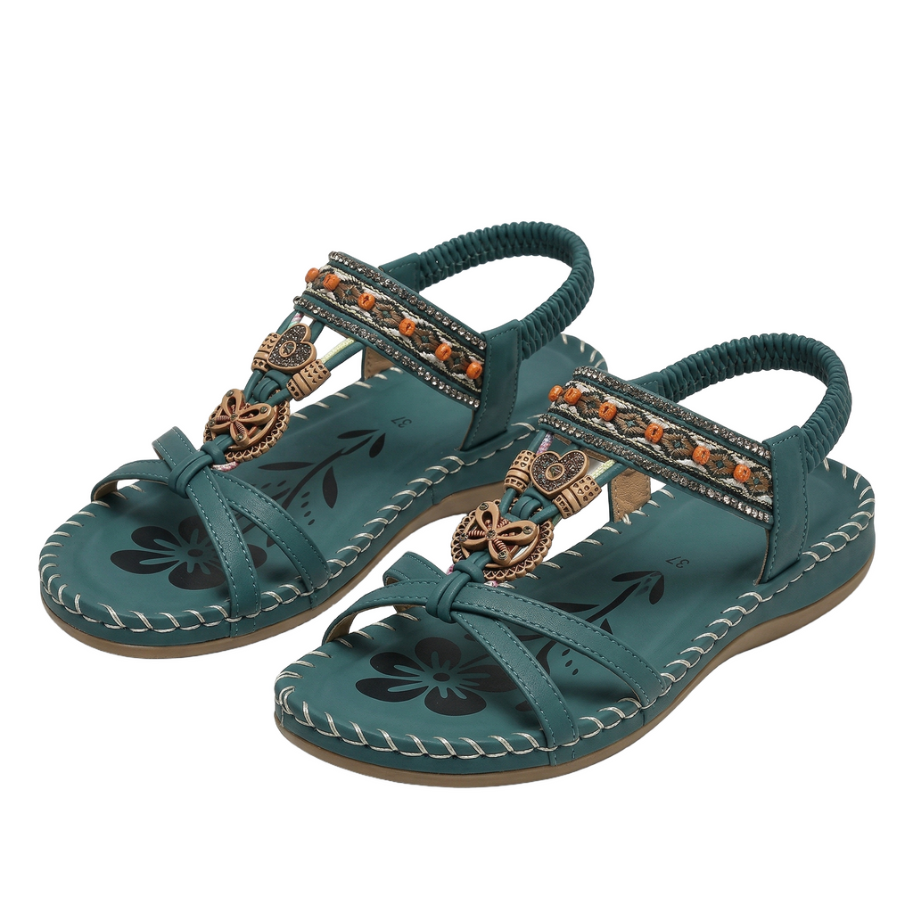 Nada™ | Sandalias ortopédicas de estilo Ibiza para comodidad y elegancia