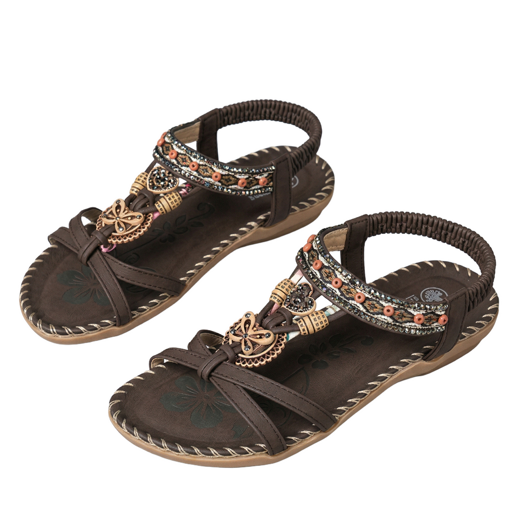 Nada™ | Sandalias ortopédicas de estilo Ibiza para comodidad y elegancia