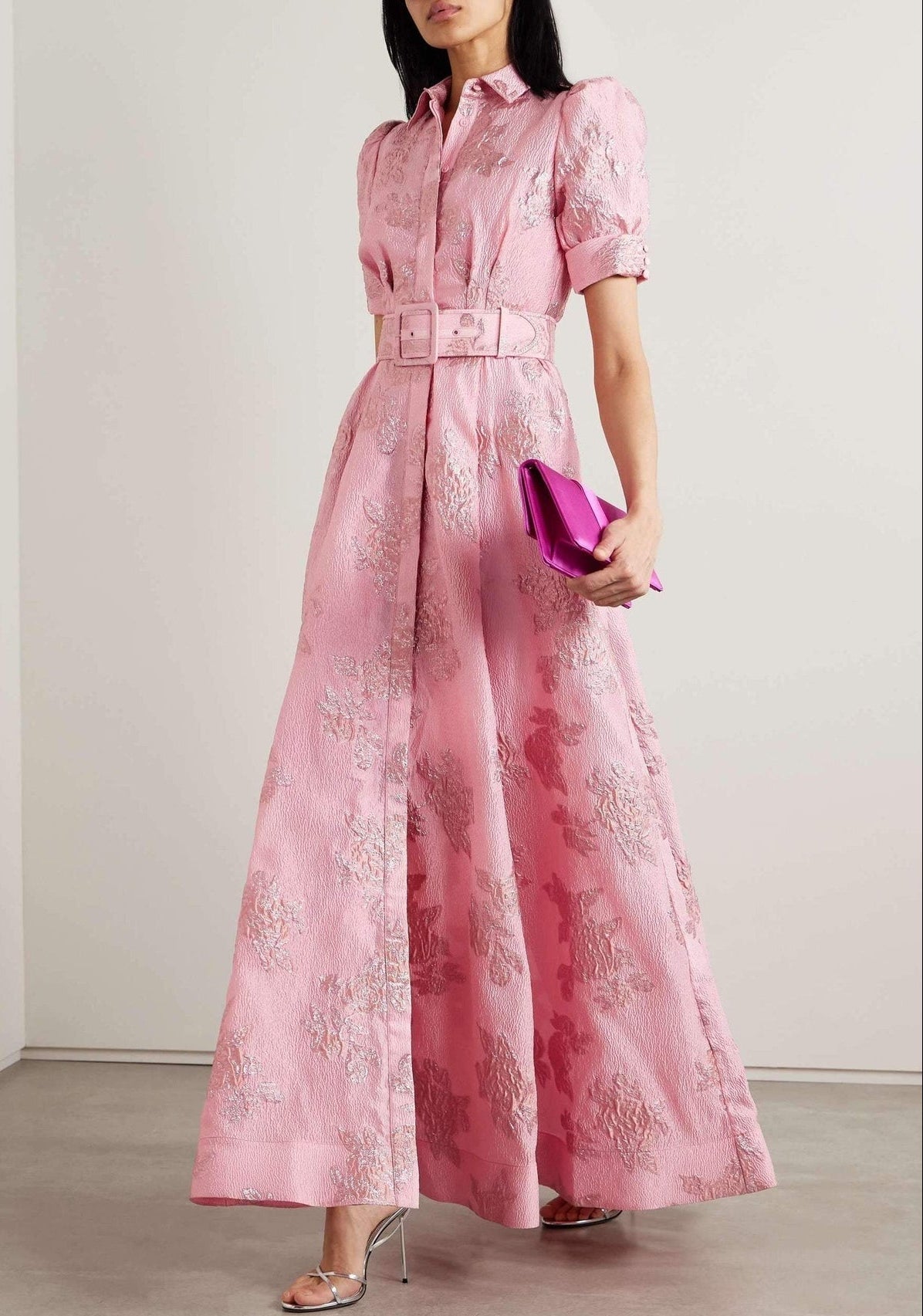 Amparo™ | Vestido con Mangas Cortas Abullonadas