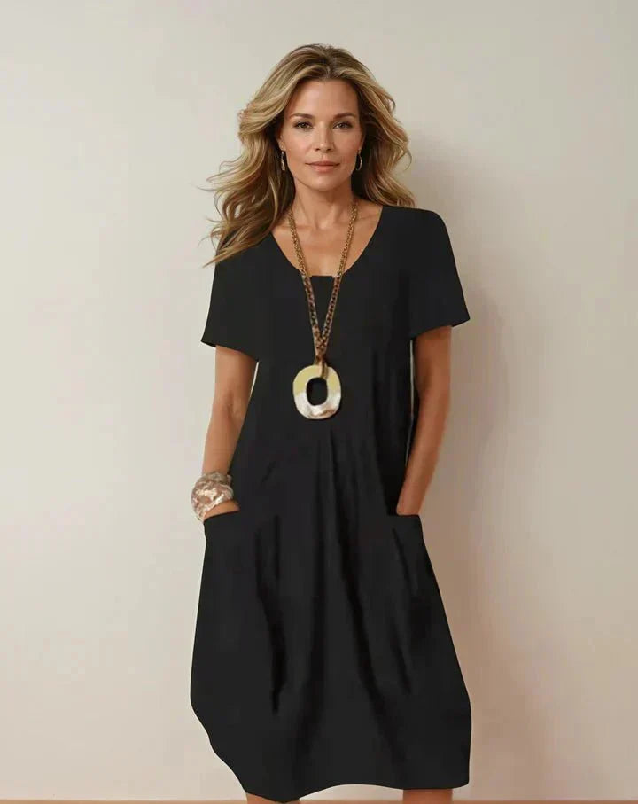 Daniela™ | Vestido maxi fluido casual