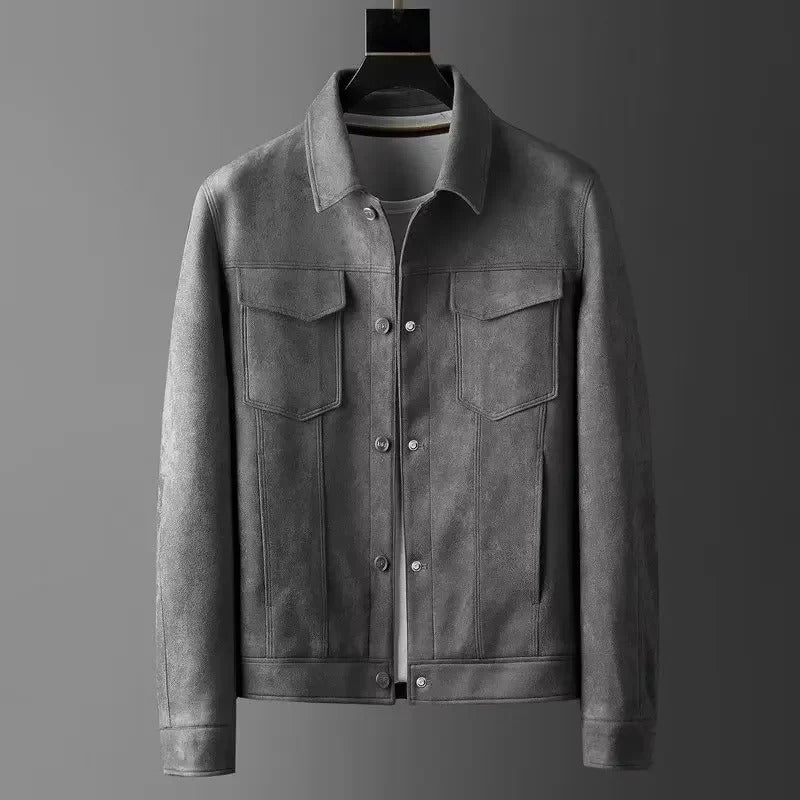 Marcio™ | Chaqueta de cuero elegante