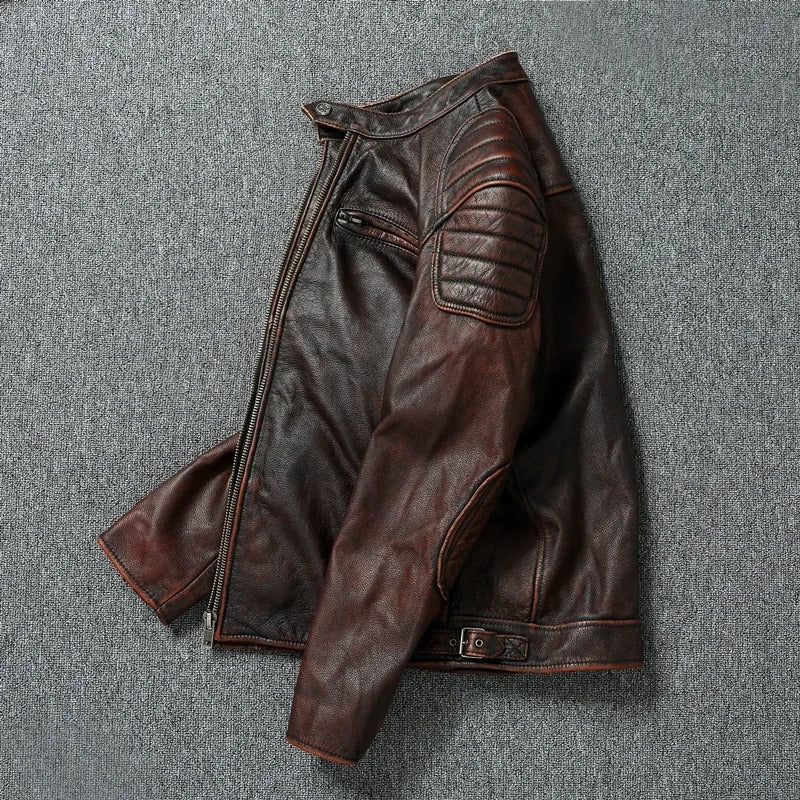 Hugo™ | Chaqueta de cuero vintage