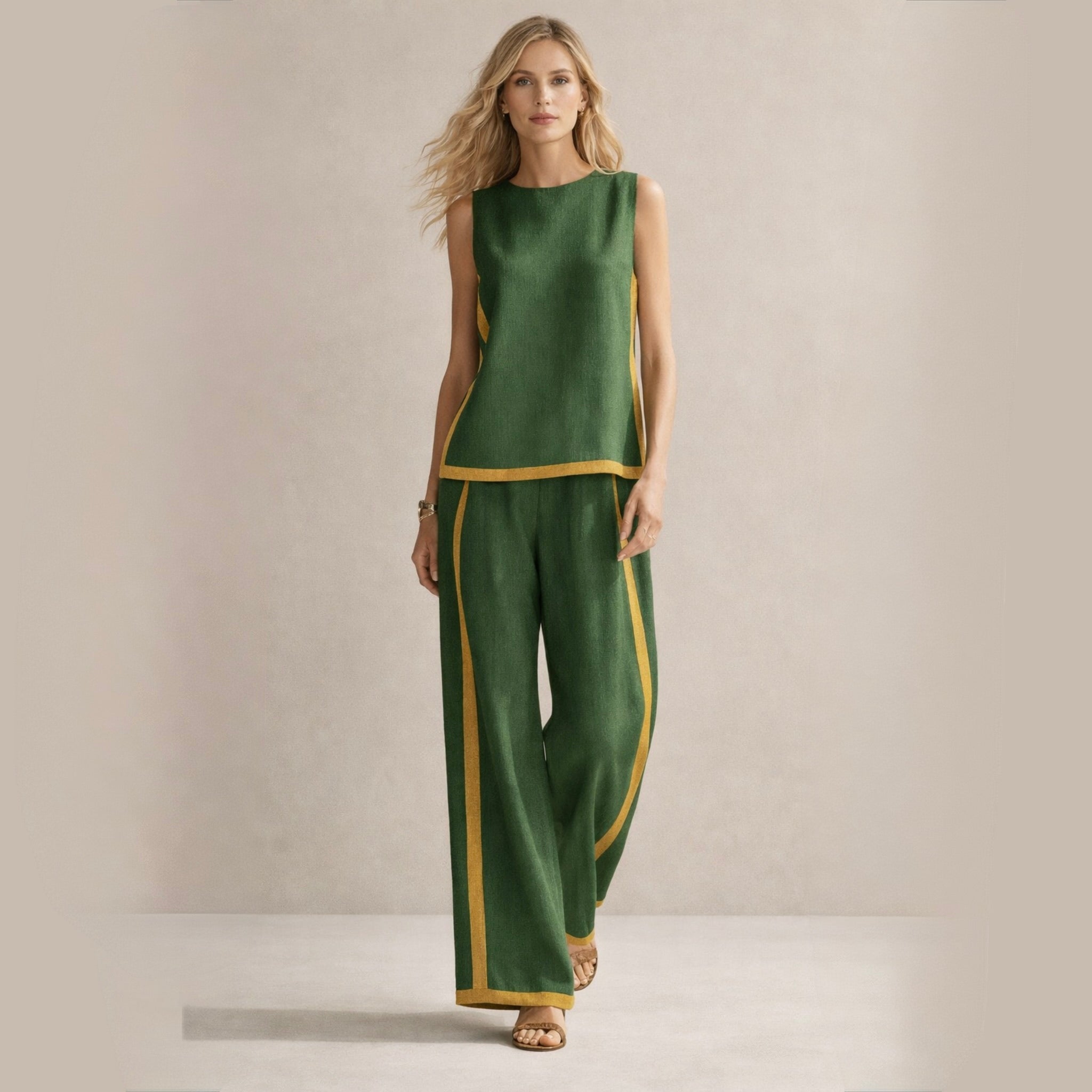 Sophie™ | Conjunto elegante de pantalones de pierna ancha