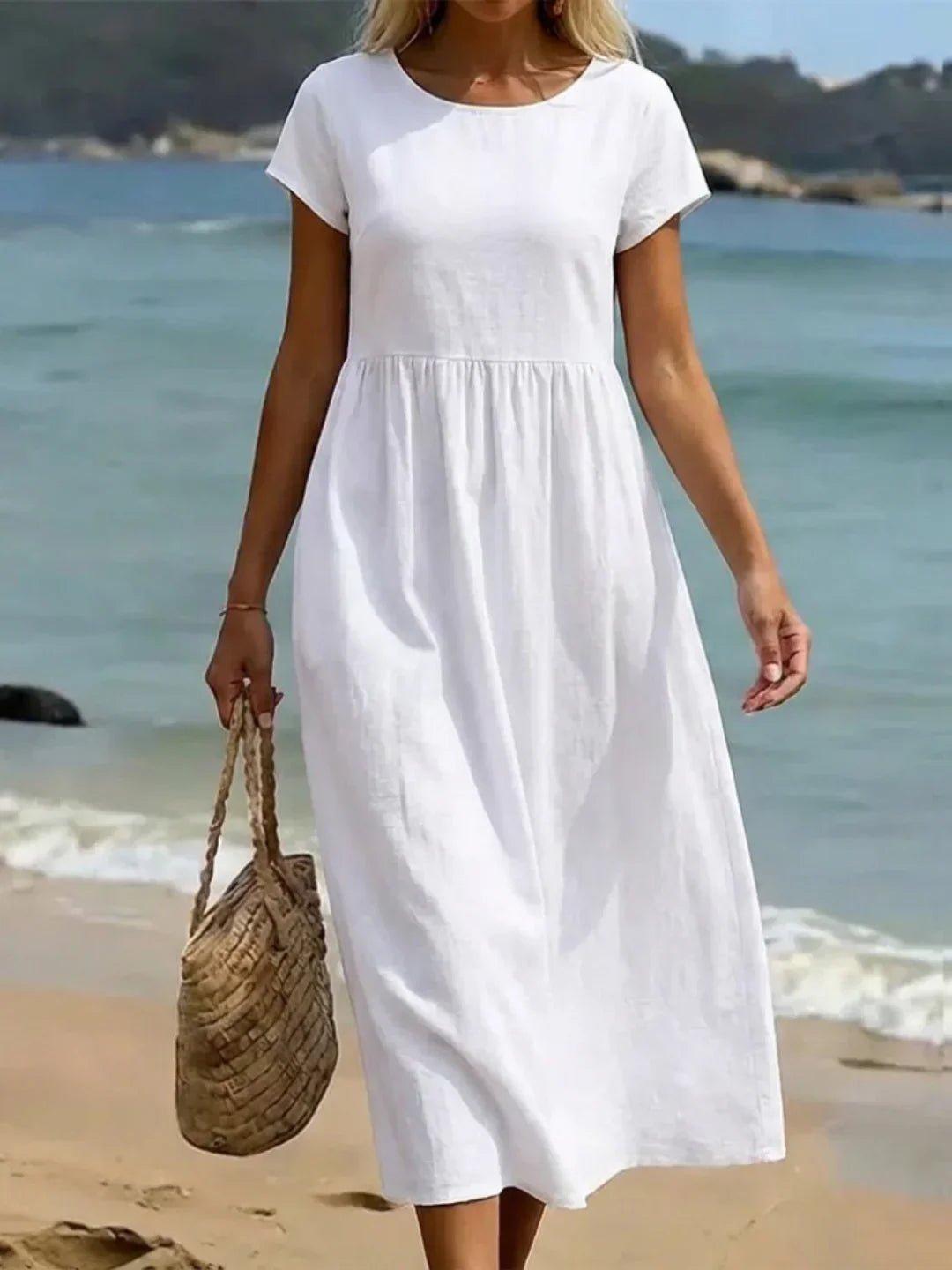 Raquel™ | Vestido midi fluido